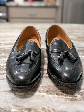 🖤 Johnston & Murphy Optima Tassel Loafers | Size 12 D/B | Vintage | GUC